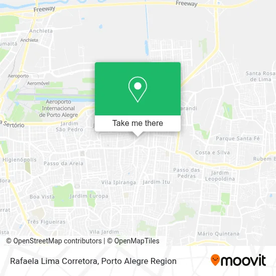 Rafaela Lima Corretora map