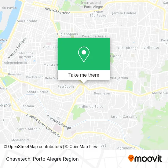 Chavetech map