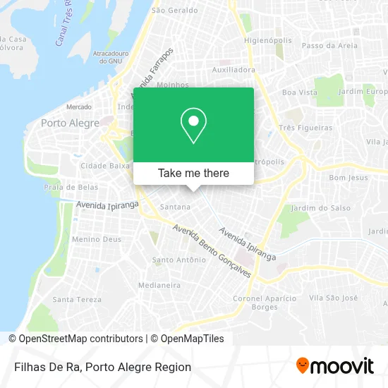 Filhas De Ra map