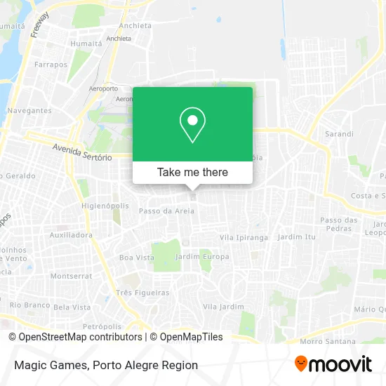 Magic Games map