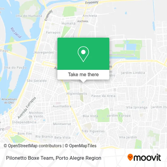 Pilonetto Boxe Team map