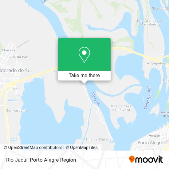 Rio Jacuí map