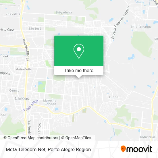 Meta Telecom Net map