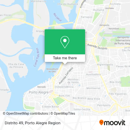 Distrito 49 map