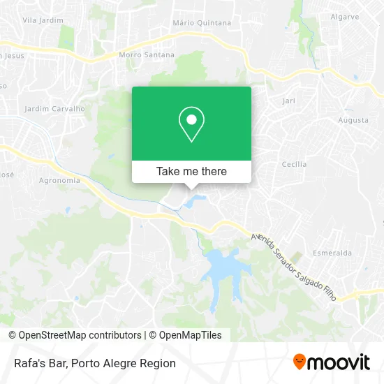 Rafa's Bar map