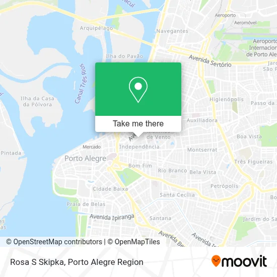 Rosa S Skipka map