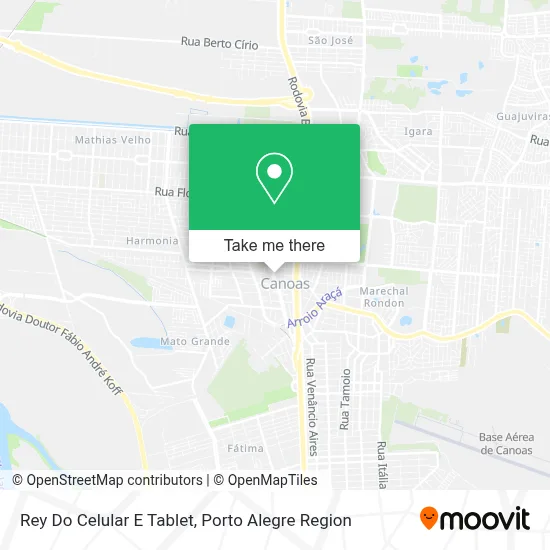 Rey Do Celular E Tablet map