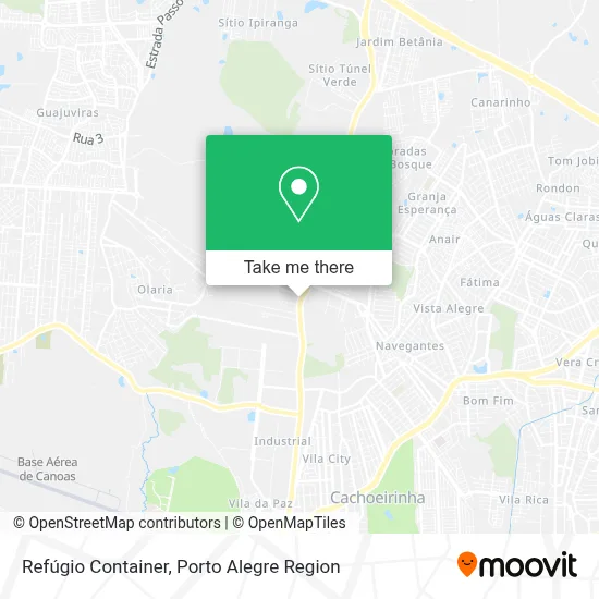 Refúgio Container map