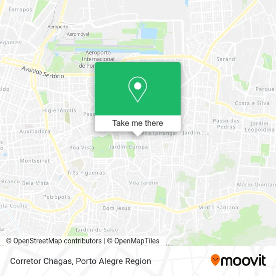 Corretor  Chagas map