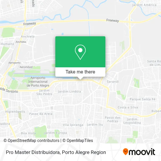 Pro Master Distribuidora map