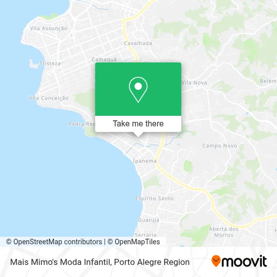 Mais Mimo's Moda Infantil map