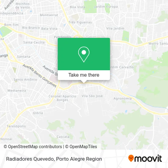 Radiadores Quevedo map