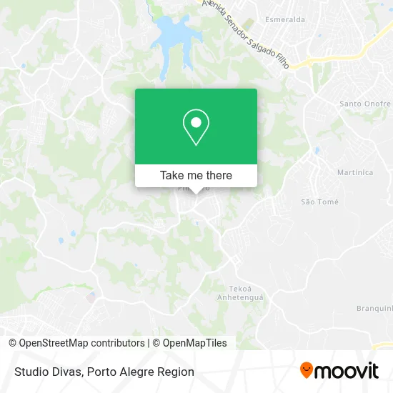 Studio Divas map