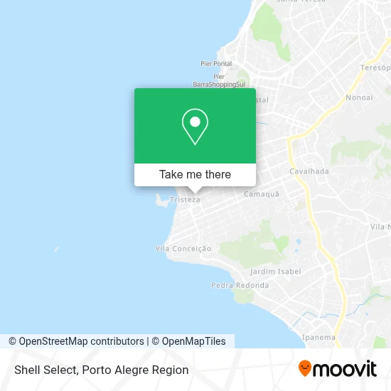 Shell Select map