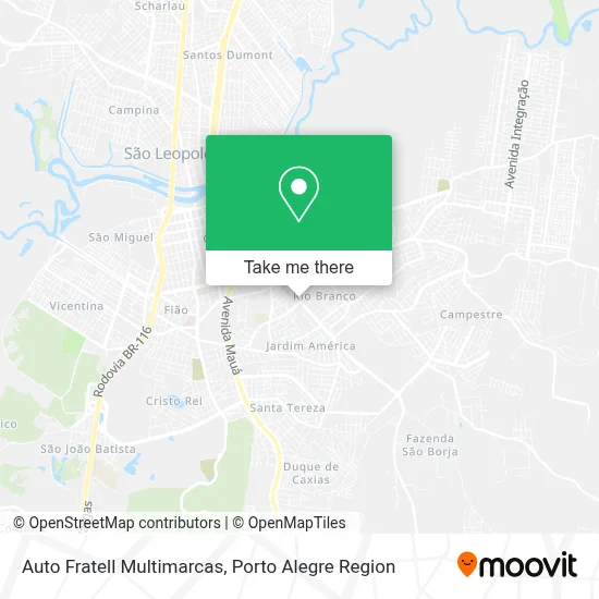 Auto Fratell Multimarcas map