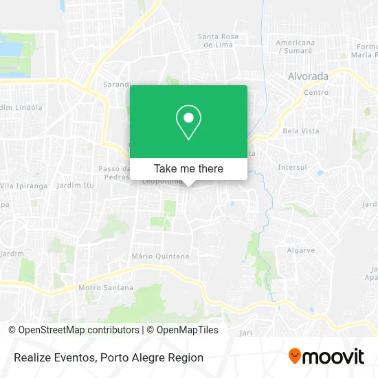 Realize Eventos map