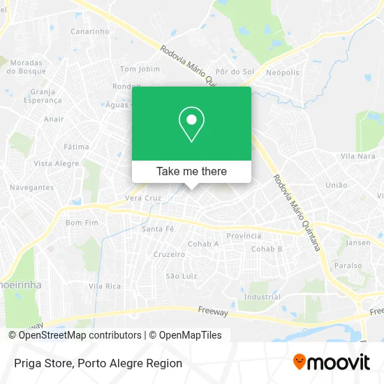 Priga Store map