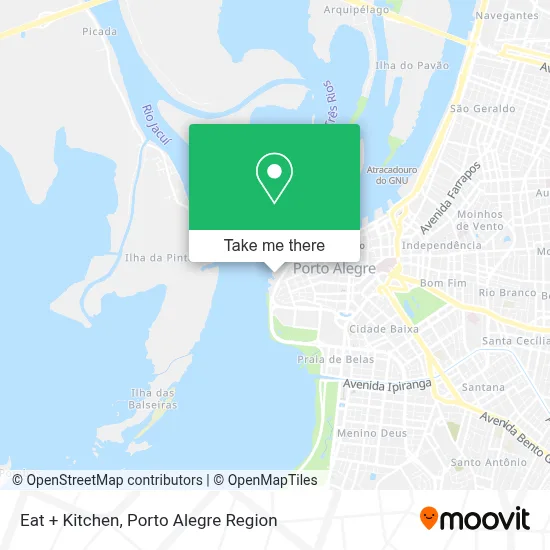 Eat + Kitchen map