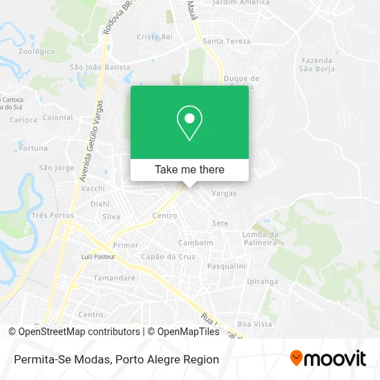 Permita-Se Modas map