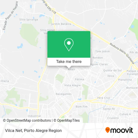 Vilca Net map
