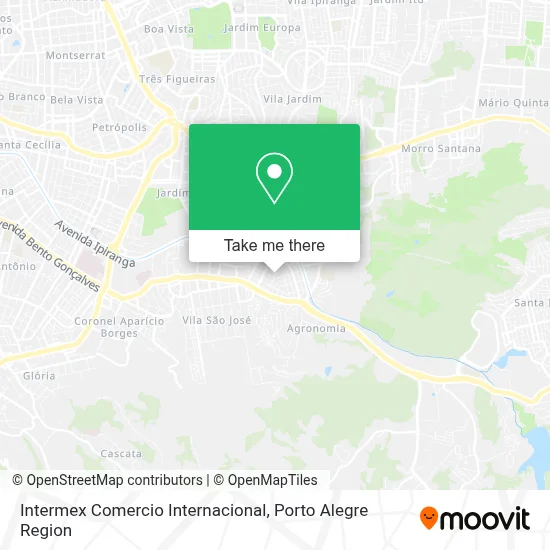 Intermex Comercio Internacional map