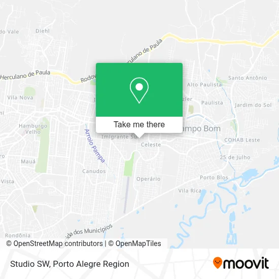 Studio SW map