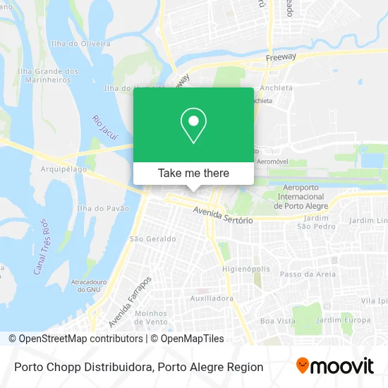 Porto Chopp Distribuidora map