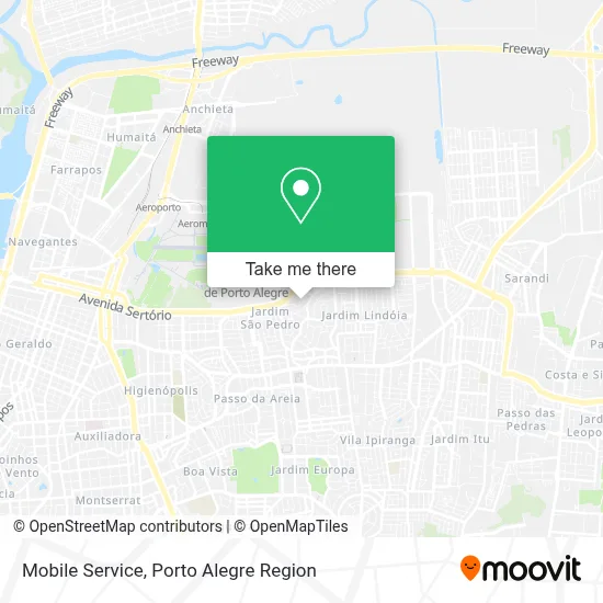 Mobile Service map