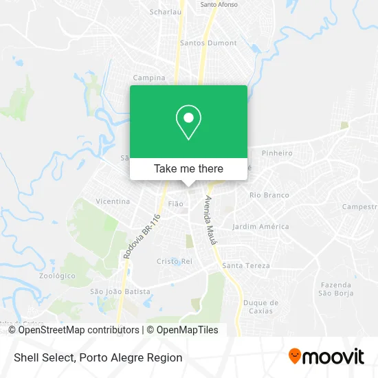 Shell Select map