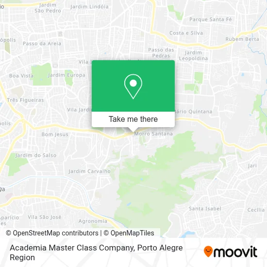 Academia Master Class Company map