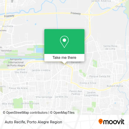 Auto Recife map