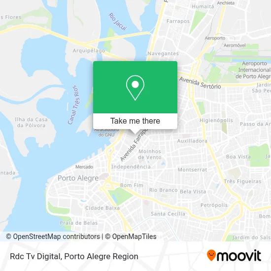 Rdc Tv Digital map