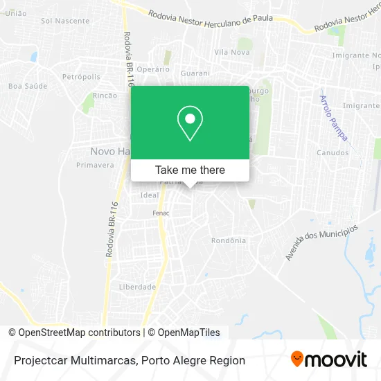 Projectcar Multimarcas map