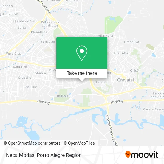 Neca Modas map