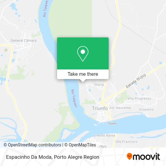 Espacinho Da Moda map