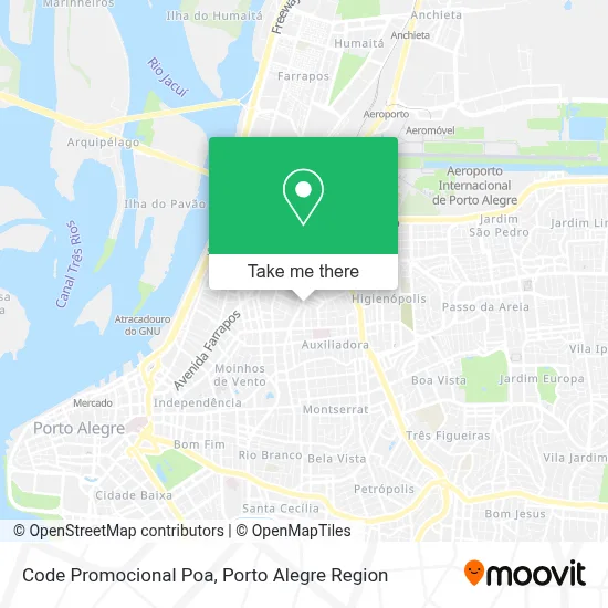 Code Promocional Poa map