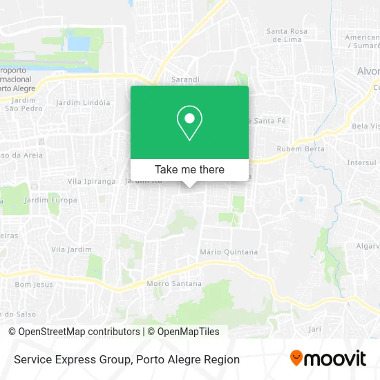Service Express Group map