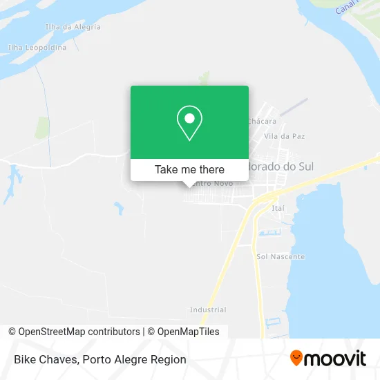 Bike Chaves map