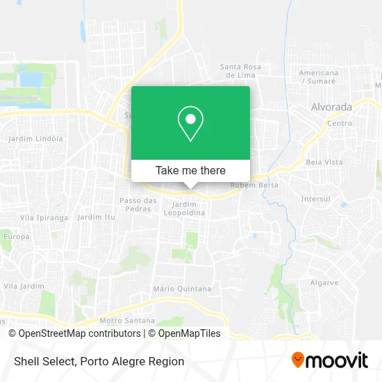 Shell Select map