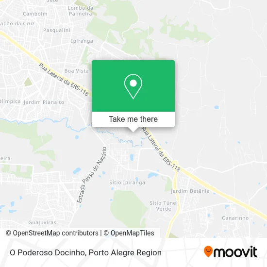O Poderoso Docinho map