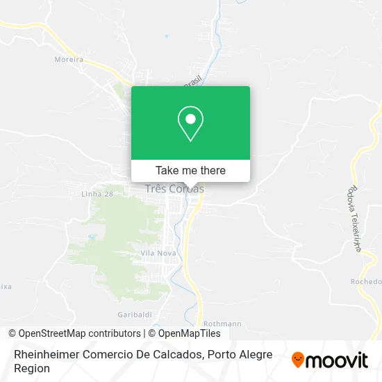 Rheinheimer Comercio De Calcados map