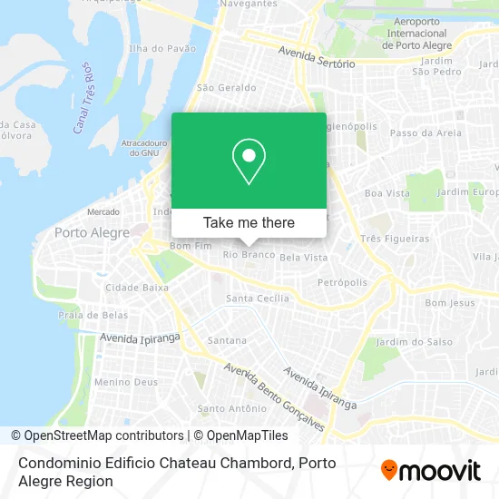 Condominio Edificio Chateau Chambord map