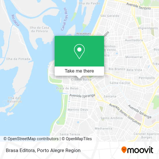 Brasa Editora map