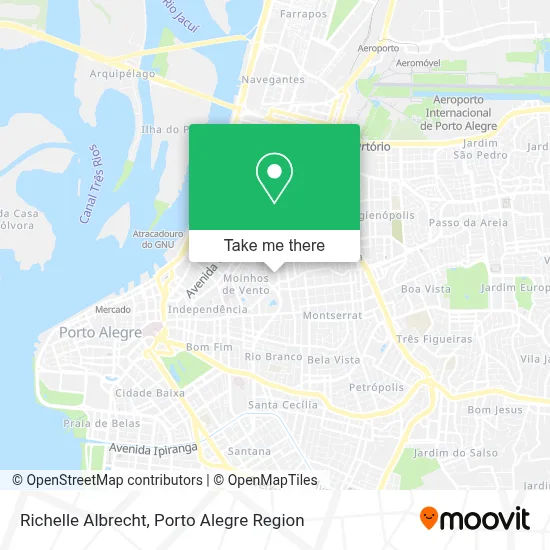 Richelle Albrecht map