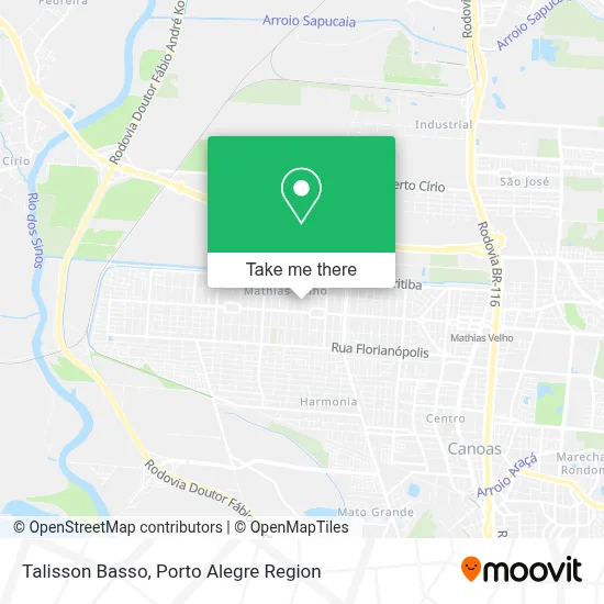 Talisson Basso map