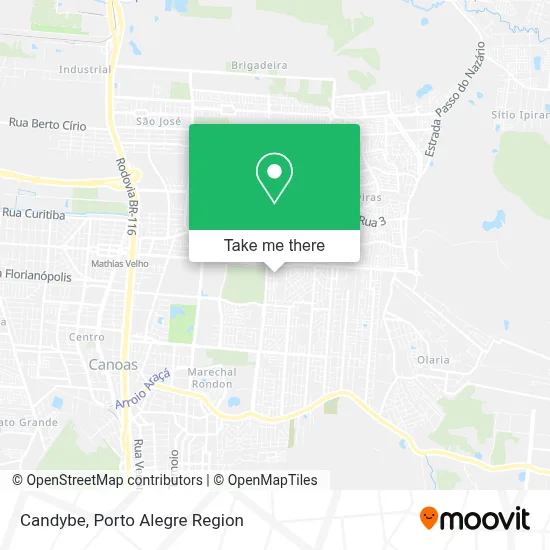 Candybe map