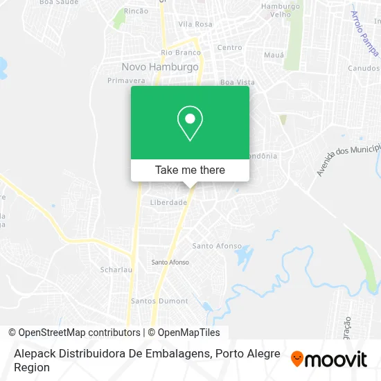 Alepack Distribuidora De Embalagens map