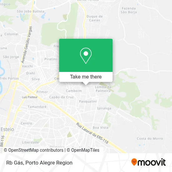 Rb Gás map