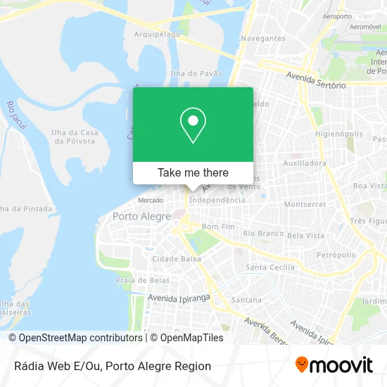 Rádia Web E/Ou map