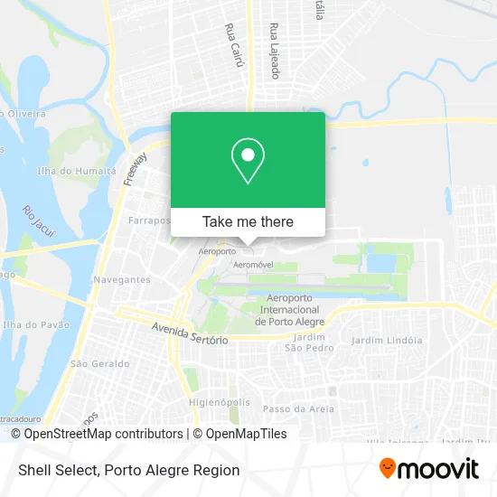 Shell Select map
